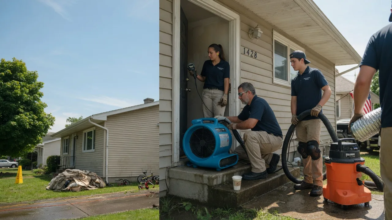 Water Damage Restoration in Anchor, IL near me